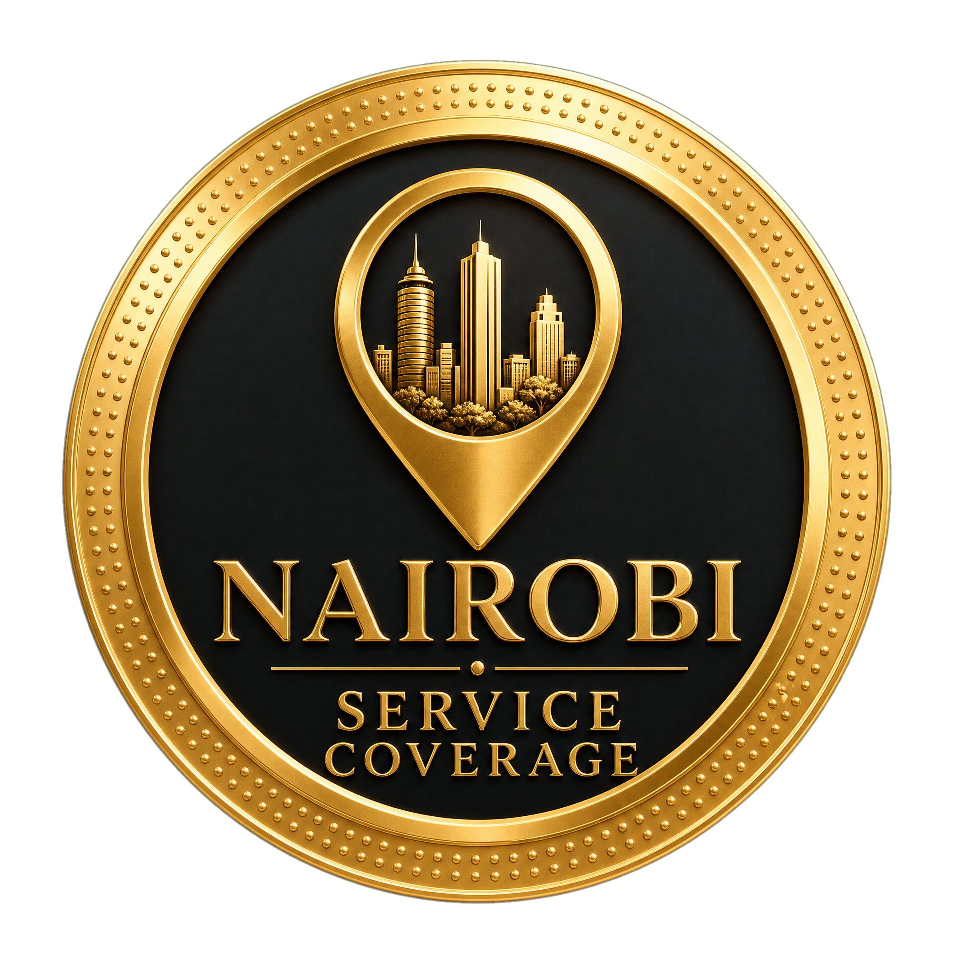 Nairobi Service Coverage Badge